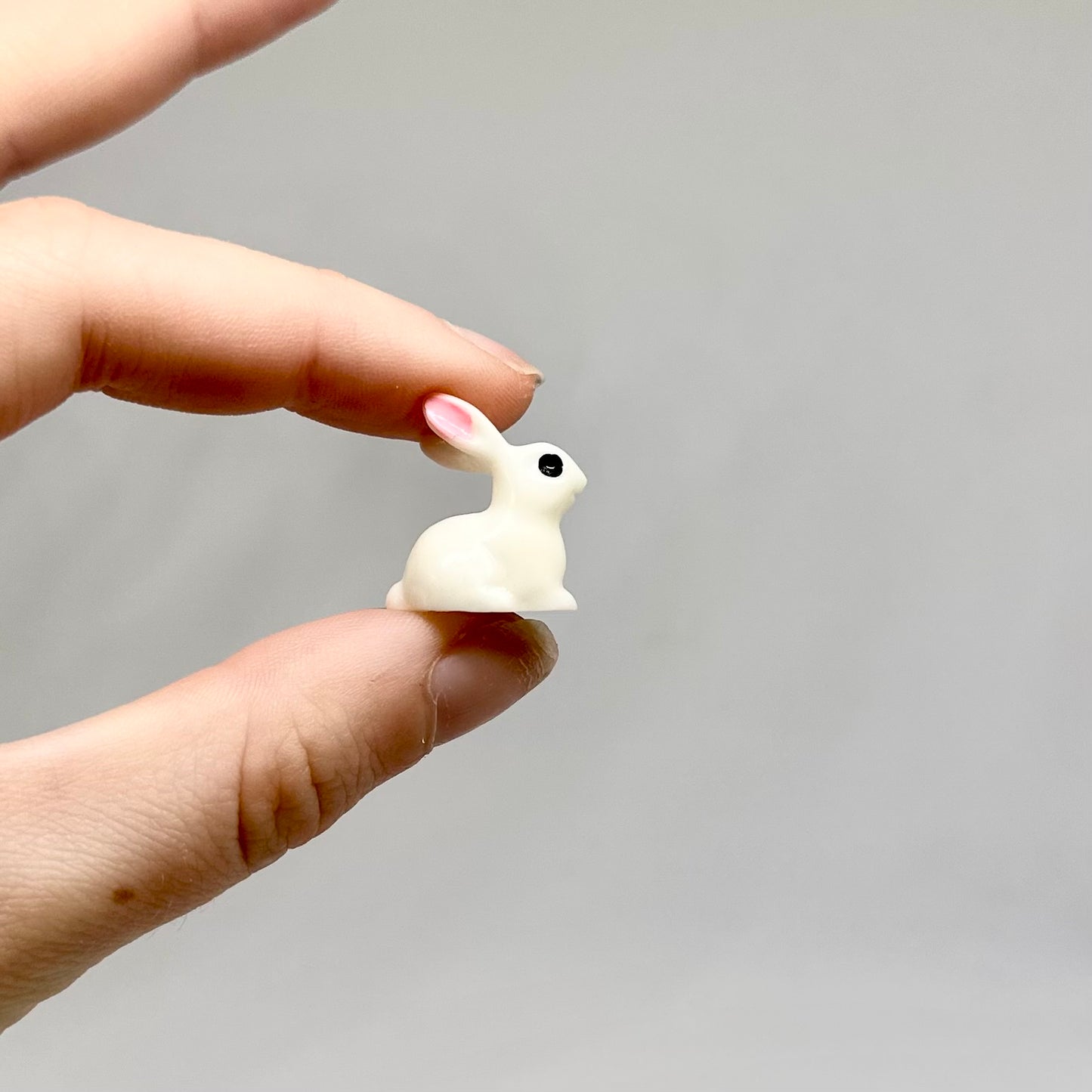 Tiny Easter rabbit charms