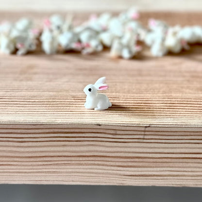 Tiny Easter rabbit charms