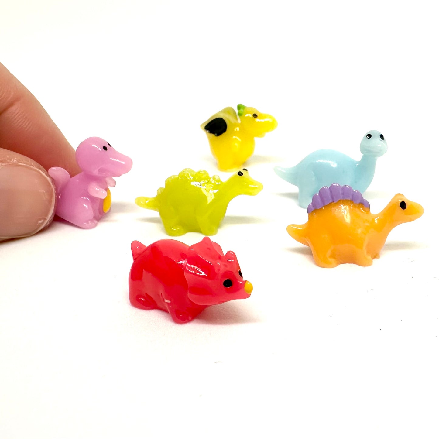 Tiny dinosaur miniature Set of 6