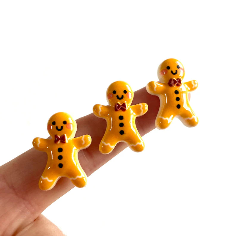 Miniature Christmas Gingerbread men light