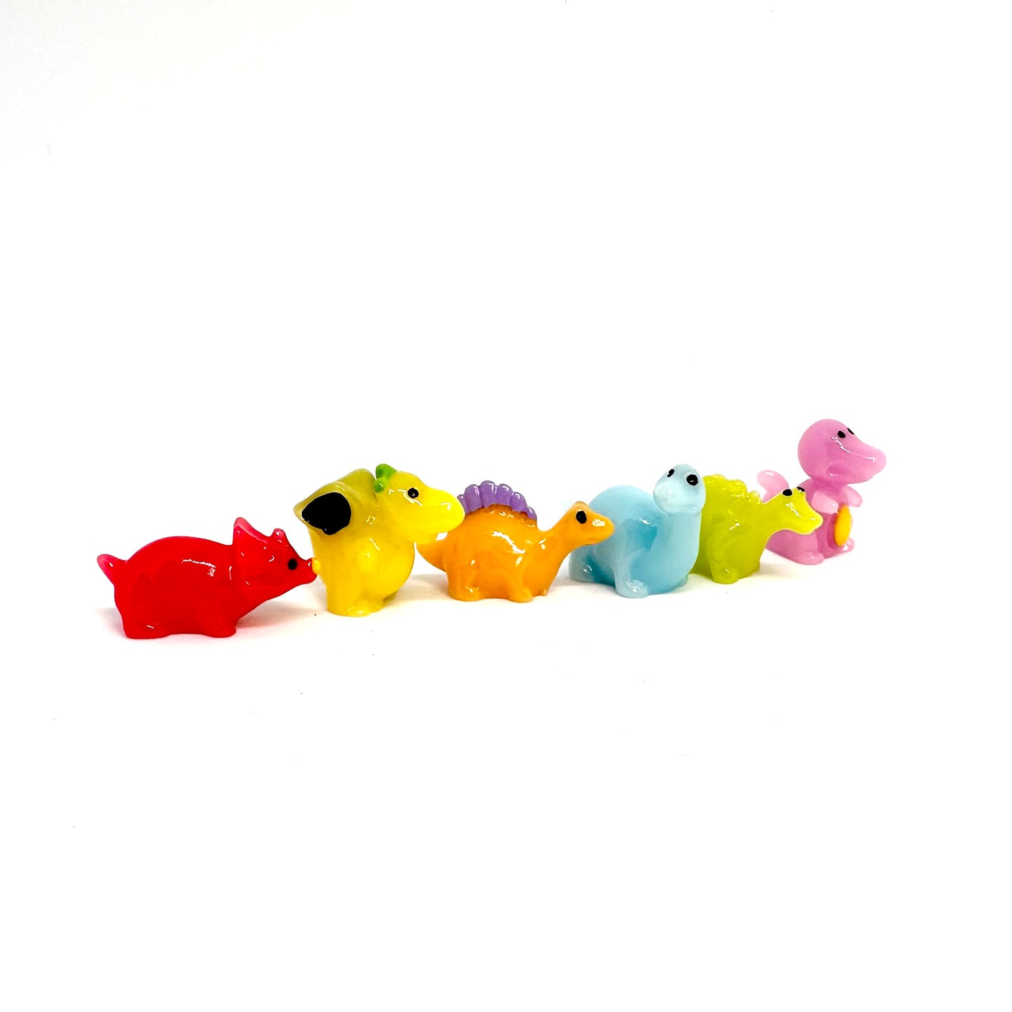 Tiny dinosaur miniature Set of 6