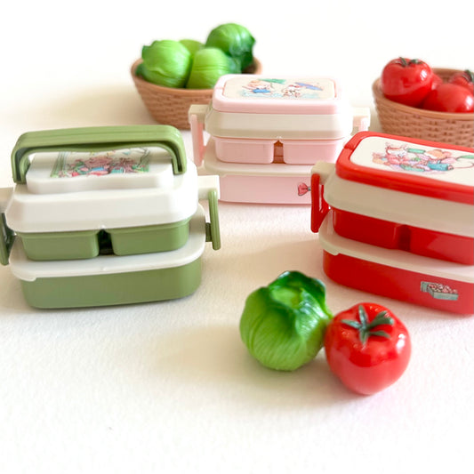 1/6 scale doll lunch box miniature food storage