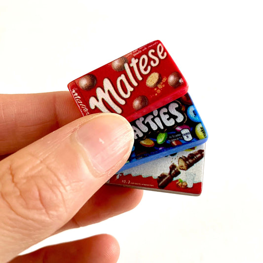 Miniature sweets Resin Chocolate sweets  1/6 scale - Blacksparrowuk