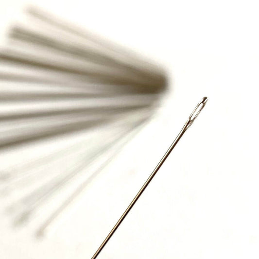 Super skinny sewing Needles 3 pack for sewing 3mm Needle Size 0.45 x 55mm - Blacksparrowuk