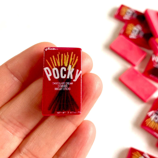 Miniature candy Pocky Resin Chocolate sweets 1/6 scale - Blacksparrowuk
