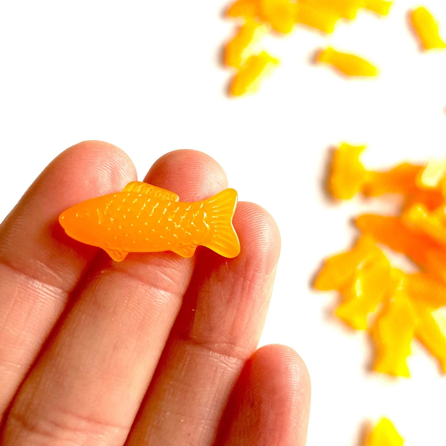 Mini Goldfish Jelly colour Resin miniatures - Blacksparrowuk